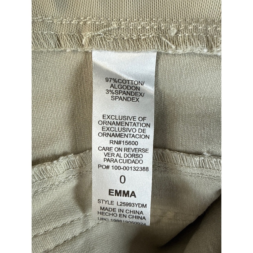 Wit & Wisdom Emma High Rise Wide Leg Pants Womens Size 0 Contour Shape White - Picture 4 of 12